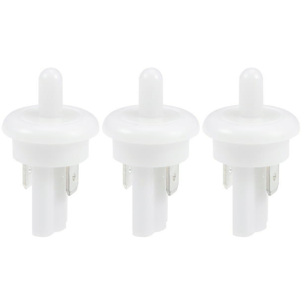 uxcell Refrigerator Door Light Switch 12mm Momentary Fridge Switch Normally Closed DS-211 AC 250V 3A 3pcs 